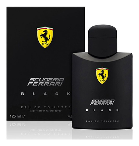 Ferrari Black 125 Ml  100% Original