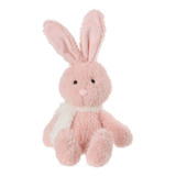 Apricot Lamb Juguetes De Peluche Rosa Conejo Con Bufanda De