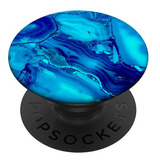 Popsockets Blue Marble - Diseño Marmolado Azul Claro: Agarre