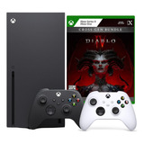 Xbox Series X 2 Controle Lacrado 1 Ano De Garantia Diablo Iv