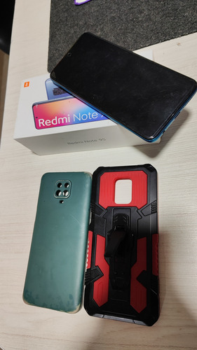 ¡regalado! Redmi Note 9s 64 Gb 2gb Ram + 2 Forros + Cargador