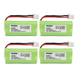 Paquete De 4 Pilas Recargables Aaax2 2 4 V 1000 Mah 526...