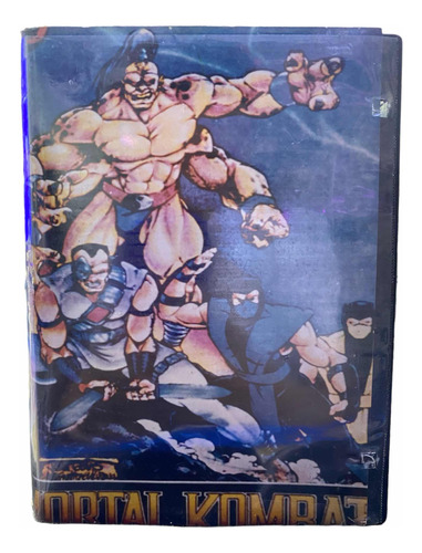Fita Mortal Kombat E Caixa Reprodução Para Mega Drive