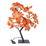 Usb Luz De Noche Led Árbol De Arce Luz Dormitorio Sala De