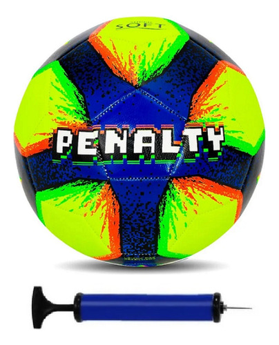 Bola Campo Penalty Giz N4 + Bomba De Ar