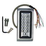 Teclado Metalico Control Acceso Rfid Em Id Card 125 Khz /484