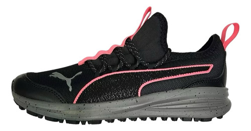 Tenis Puma Transport Trail Speckle Color Negro 100% Original