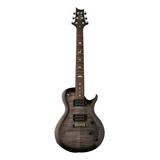 Guitarra Eléctrica Prs Guitars Se 245 De Arce/caoba Charcoal Burst Flameado Con Diapasón De Palo De Rosa