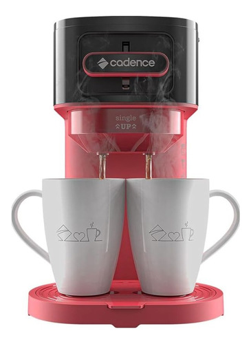 Cafeteira Cadence Elétrica Caf230 Single Up Vermelha 110v