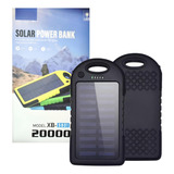 Power Bank Poertatil 20000mah Carga Solar Impermeable S.o.s