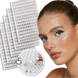 Pack Strass Faciales Stickers Cristales Autoadhesivos
