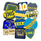 Stickers Autoadhesivos Boca Juniors Pack X12 