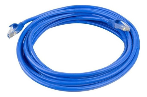 Cable De Red Rj45 Cat5e 5mts - Conector Lan Para Pc