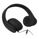 Audífonos On Ear Steren Aud-096 Tipo De Dj Negro Almohadilla