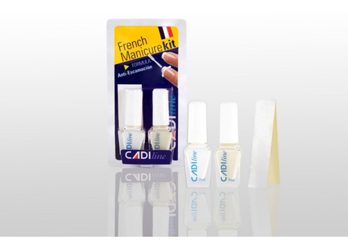 Cadiline Tratamientos French Manicure Kit 5ml C/u