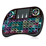 Bkt Mini Teclado Inalambrico Retroiluminado Rgb Bkt24 Ppct