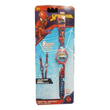 Spiderman Reloj Digital 5 Funciones Licencia Original Intek