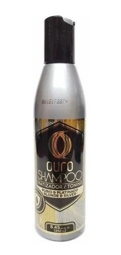 Shampoo Matizador Gris Plata Silver Ouro 250 Ml