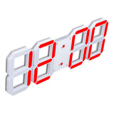 Reloj Despertador De Pared Digital Led 3d De 16,6 Pulgadas