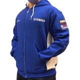 Campera Yamaha Azul M - Bondio