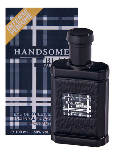Perfume Handsome Black - Masculino - Paris Elysees 100ml