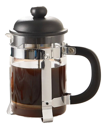 Cafetera Prensa Francesa Para Café O Té 600 Ml Borosilicato