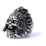 Anillo Mictlantecuhtli Plata Ley .925