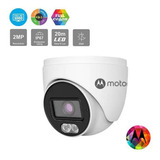 Câmera Full Color Dome 2mp Full Hd Motorola 20m Mfadh022701