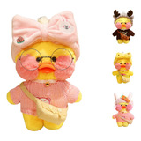 Patito De Peluche Juguete Con Complementos De Vestir 30cm