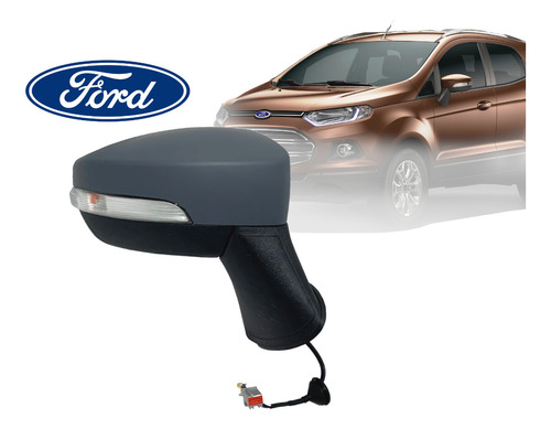 Retrovisor Derecho Para Ford Ecosport Titanium De 2013 Al 17 Foto 2