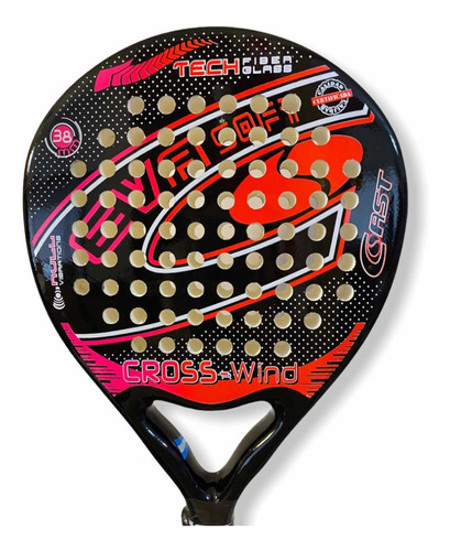 Paleta Padel Paddle Coast Cross Wind Eva Soft + Regalos!