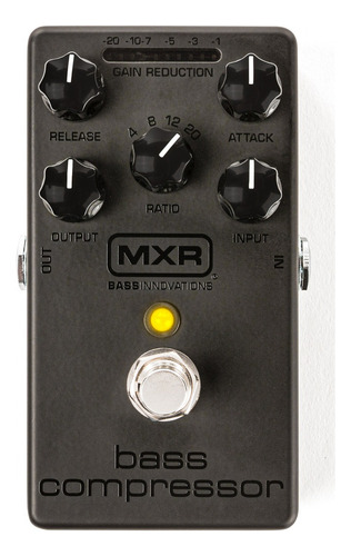 Pedal Mxr M87b M-87b Blackout Series Bass Compressor Ltd Ed