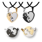 Collar 2 En 1 Yin Yang Gatitos Par De Collares 