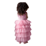 Vestido De Fiesta De Princesa Con Tutú De Tul Para Niñas