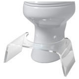 Squatty Potty Ghost - Taburete Para Inodoro  Acrilico  7.0 