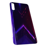 Tapa Trasera Para Huawei Y9s Morado Tornasol Con Logos