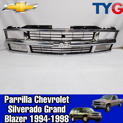 Parrilla Silverado Grand Blazer 94 95 96 97 98 1994-1998 Foto 2