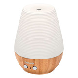 Difusor Aroma Bambú Porcelana Recargable Usb Luz Led Beurer Color Multicolor