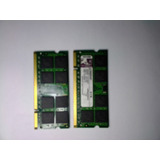 2 Memoria Ddr2 1gb Notebook 1.8v Kingston