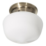 Lámpara De Techo Moderna Blanco 60w E27 1 Luz