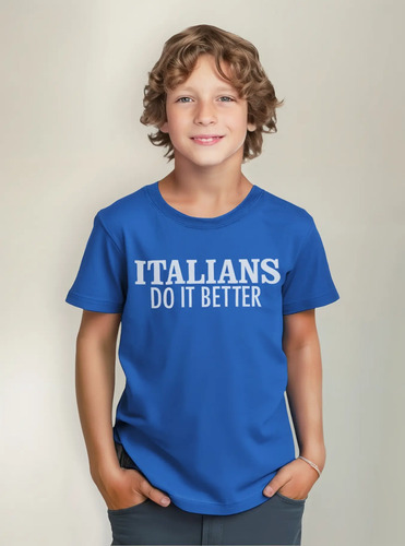 Playera Madonna Italians Do It Better Para Niño