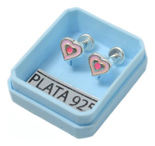 Aros Abridores Plata 925 Corazón