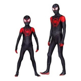 Lazhu Traje De Spiderman Miles Morales Para Adultos