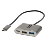 Startech Adaptador Multipuerto Usb C, Usb-c A Video Hdmi