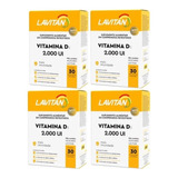 Kit Com 4 - Lavitan Vitamina D3 2.000ui Cimed Com 30 Comprim