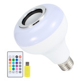 Bombilla De 12 W E26 Rgb, Bola Que Cambia De Color, Inalámbr