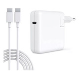 Cargador + Cable (2mt) Para Huawei Matebook X Pro, D14, D15 