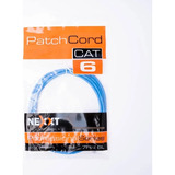 Paquete De 10 Patch Cord Cat6 Utp, 2.1 Metros, Azul, Nexxt 