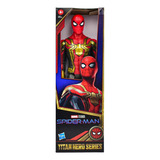 Spider Man Marvel Titan Hero Dorado Figura 29 Cm Hasbro