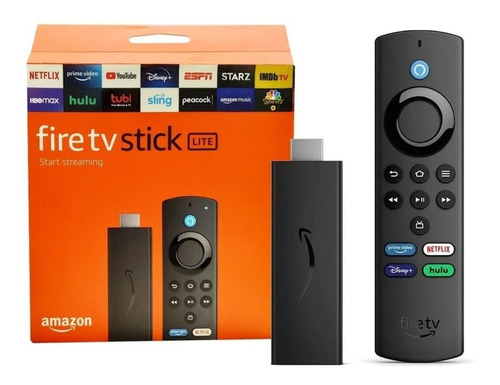 Amazon Fire Tv Stick Lite De Voz Full Hd 8gb Preto Com 1gb 